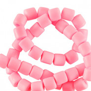 Polymer tube Perlen 6mm - Pink